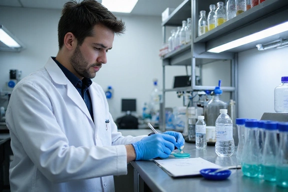 Modern laboratory testing facility with equipment for quality assurance and product verification